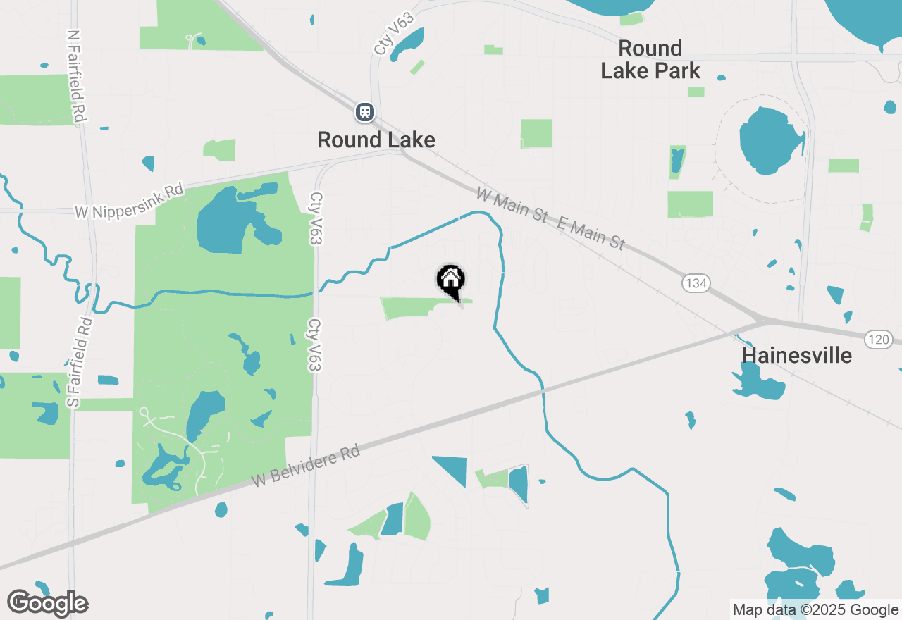 Map of 262 W Prairie Lane, Round Lake, IL 60073