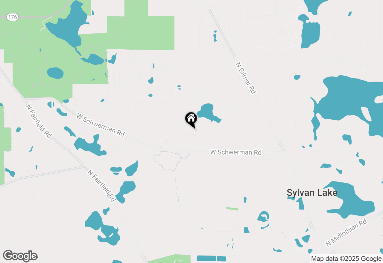 Map of 10 Turnbury Court, Hawthorn Woods, IL 60047