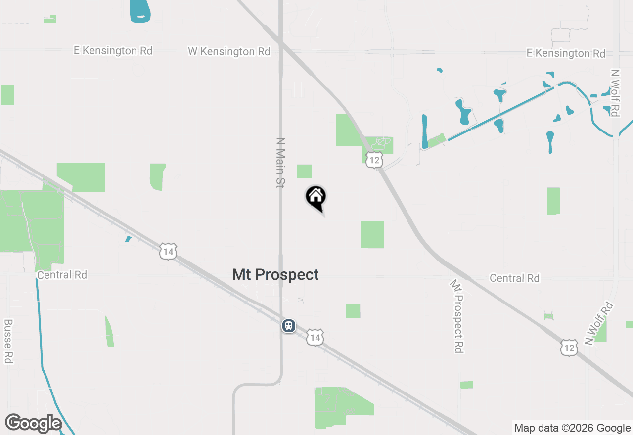 Map of 201 N Maple Street, Mount Prospect, IL 60056