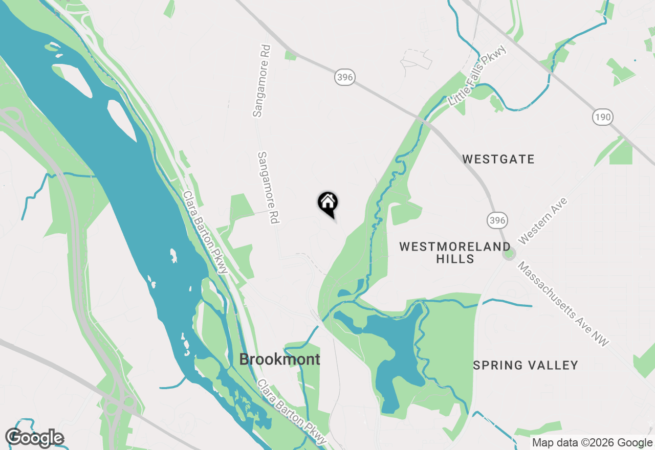 Map of 4920 Sentinel Drive #3-106, Bethesda, MD 20816