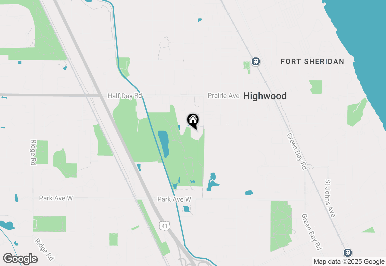Map of 950 Augusta Way #209, Highland Park, IL 60035