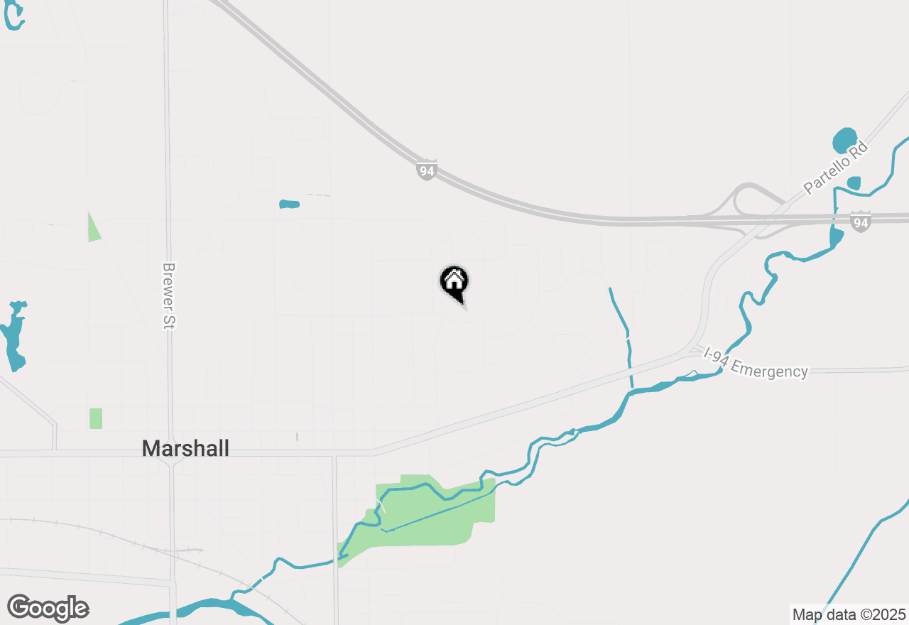 Map of 506 East Drive, Marshall, MI 49068