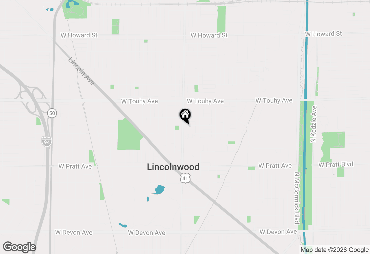 Map of 3955 W Greenleaf Avenue, Lincolnwood, IL 60712