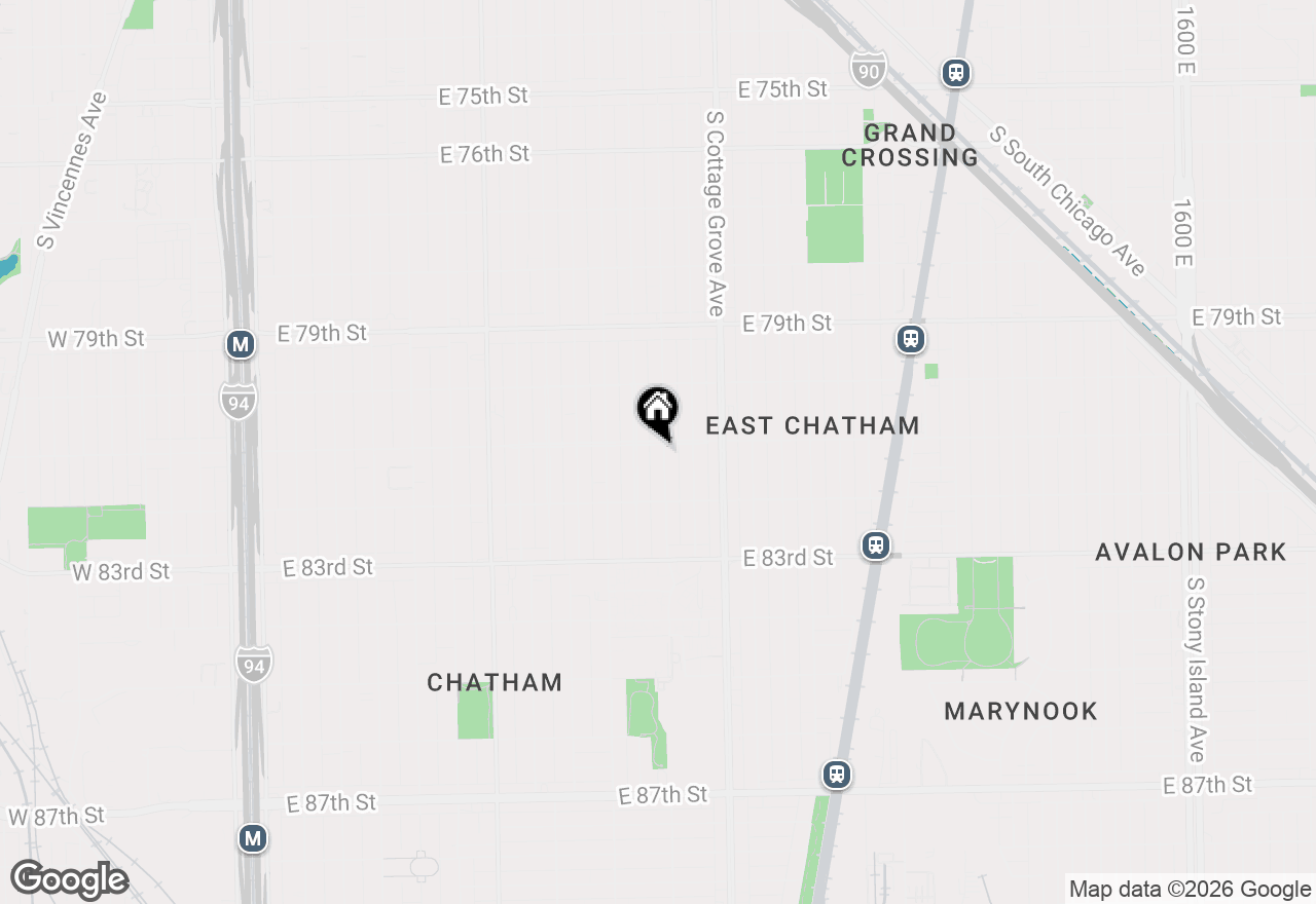 Map of 8106 S Langley Avenue #G, Chicago, IL 60619