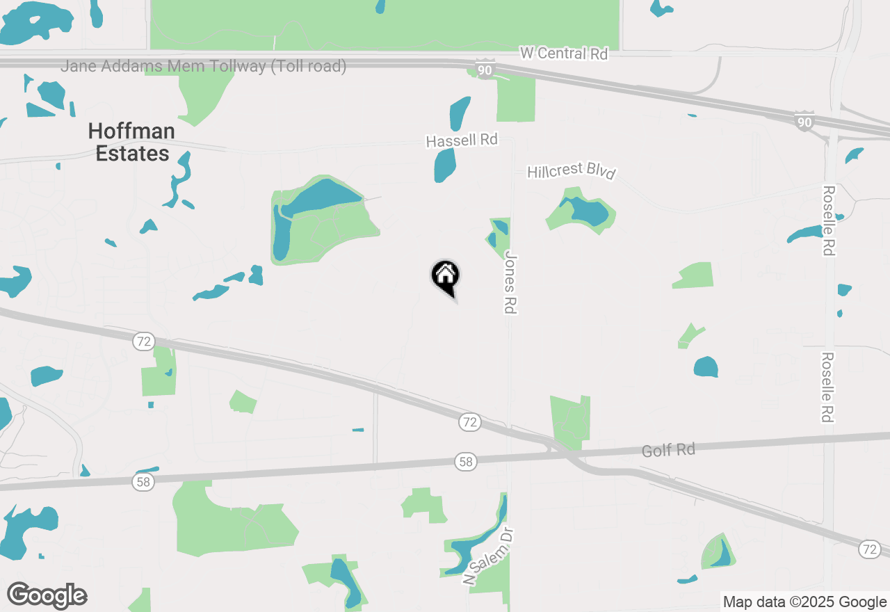 Map of 920 Eden Drive, Schaumburg, IL 60195