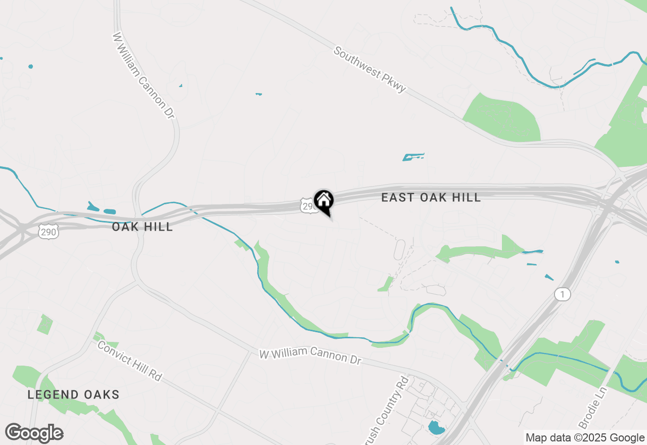 Map of 6020 Old Fredericksburg, Austin, TX 78749