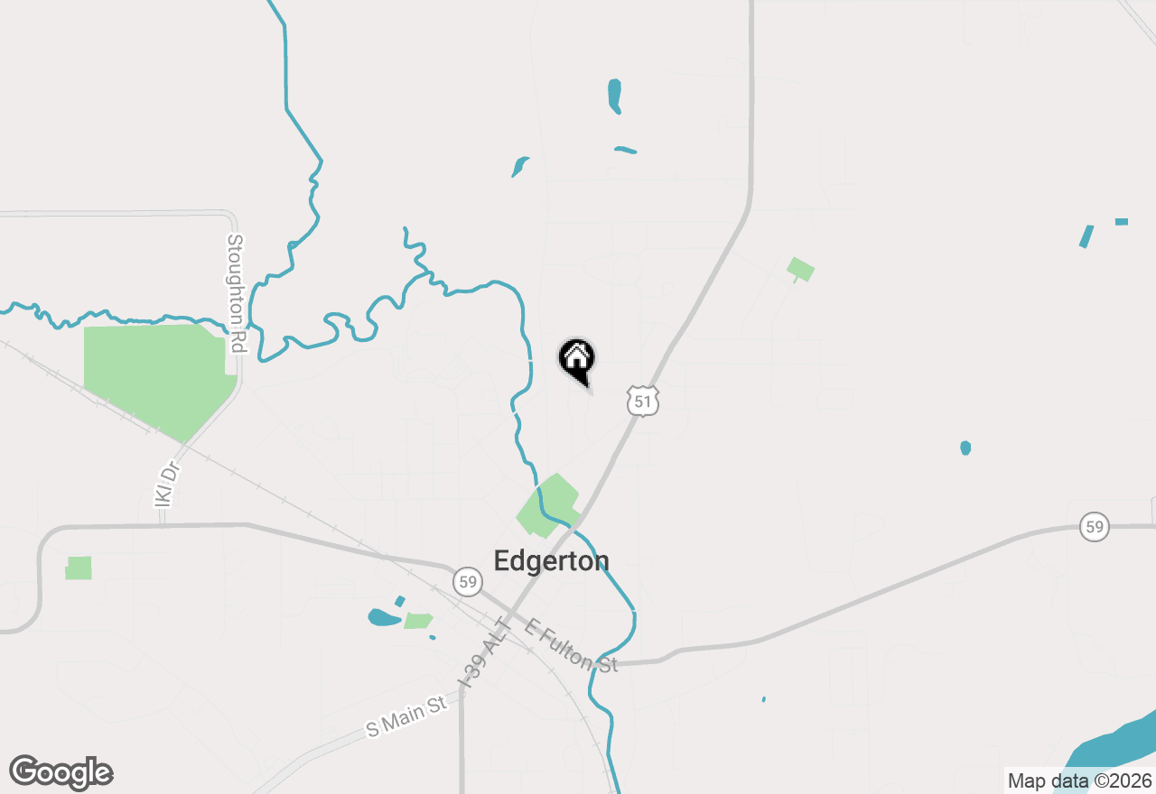 Map of 407 Wilson Street, Edgerton, WI 53534