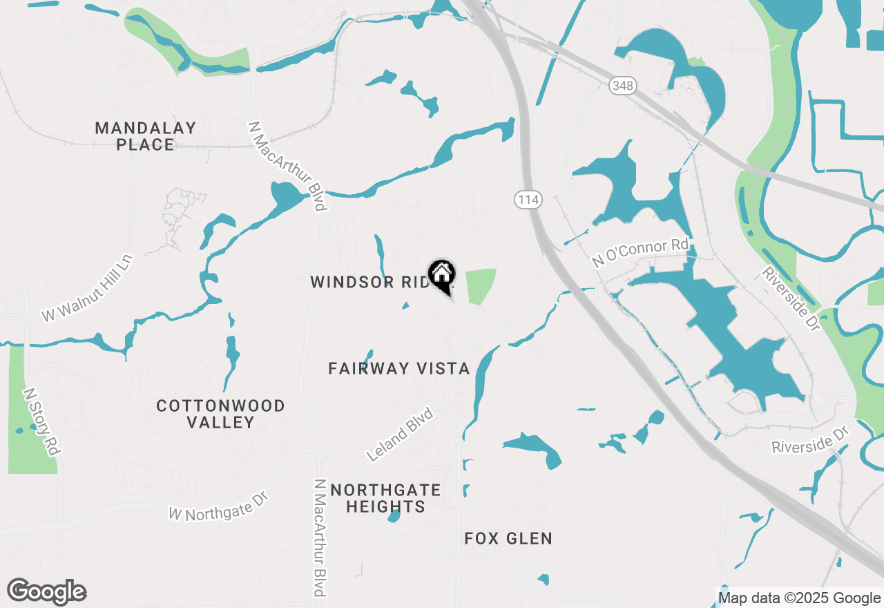 Map of 360 O' Connor Ridge Boulevard #12, Irving, TX 75038