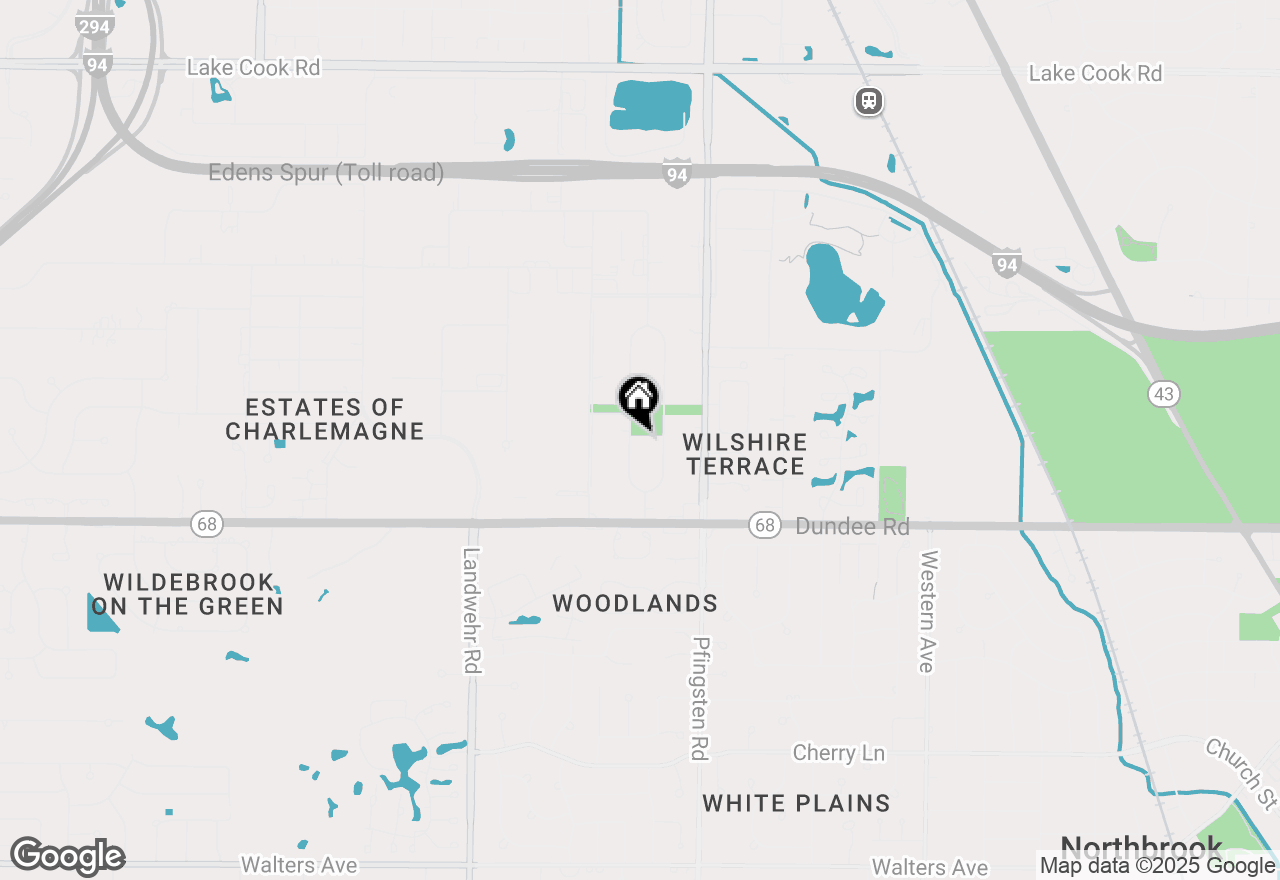 Map of 651 Helen Drive, Northbrook, IL 60062
