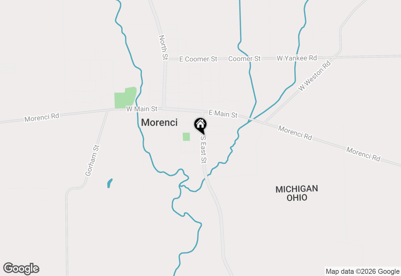 Map of 320 S East Street, Morenci, MI 49256