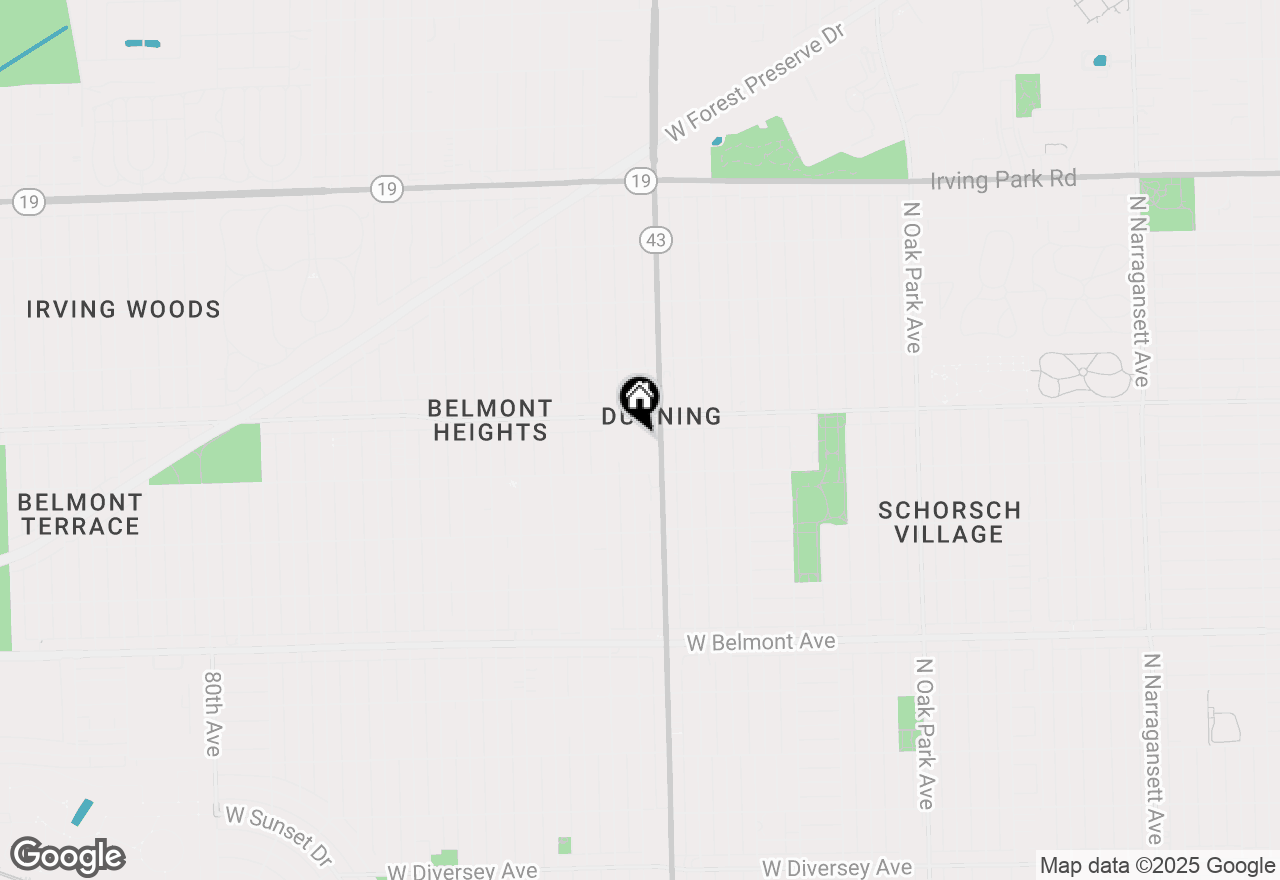 Map of 3533 N Oconto Avenue, Chicago, IL 60634