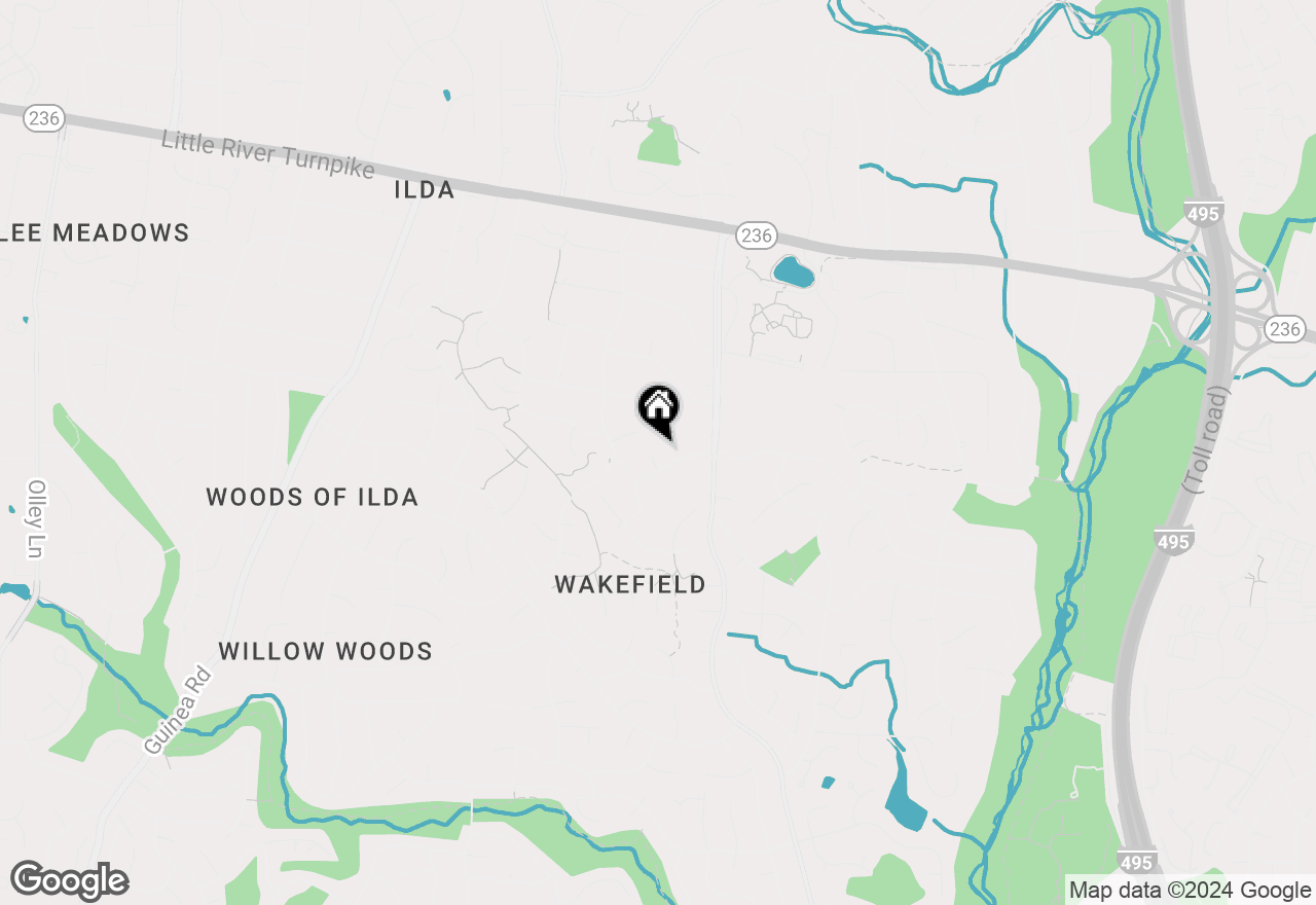 Map of 4313 Lorene Lane, Annandale, VA 22003