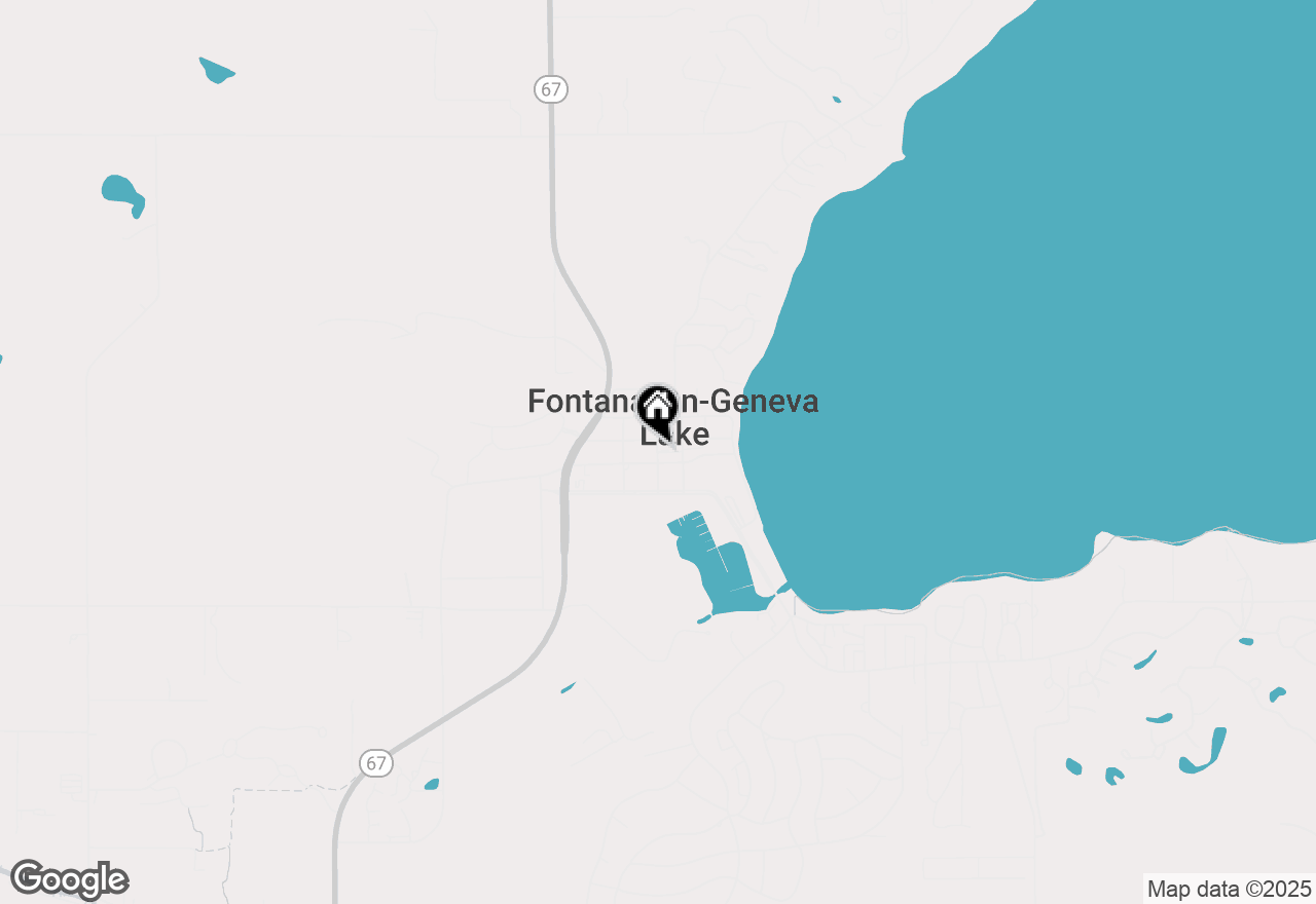 Map of 262 High St #13, Fontana, WI 53125