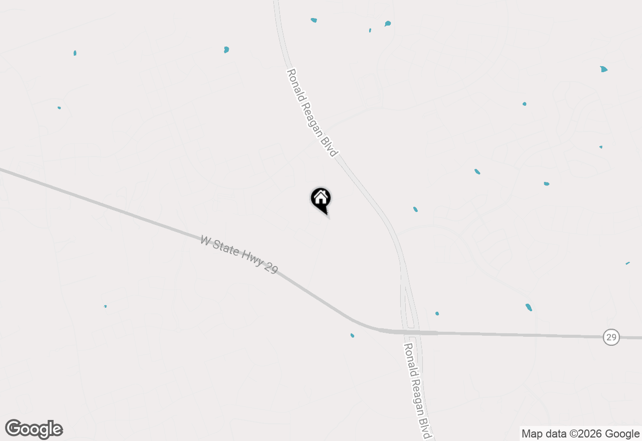 Map of 165 Carlina Loop, Liberty Hill, TX 78642
