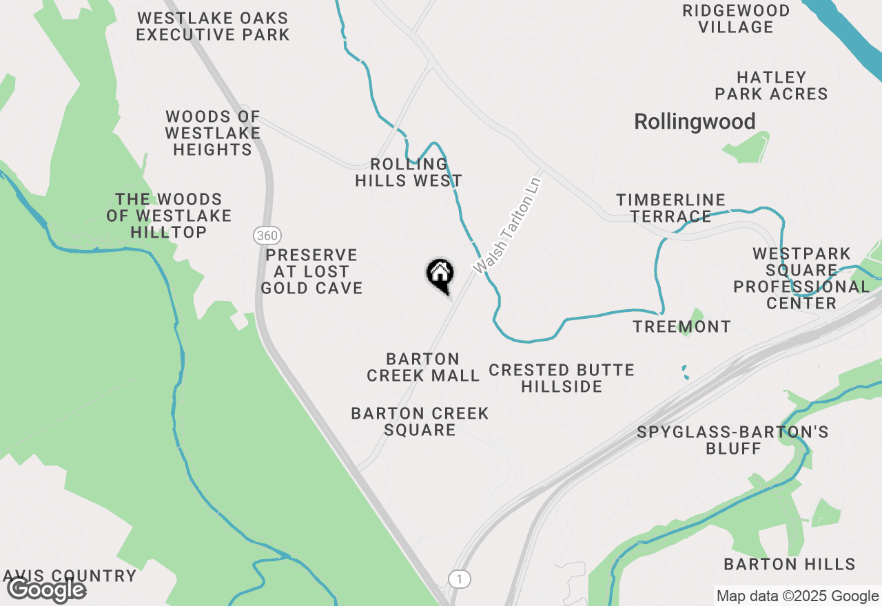 Map of 3305 Thousand Oaks Cv, Austin, TX 78746
