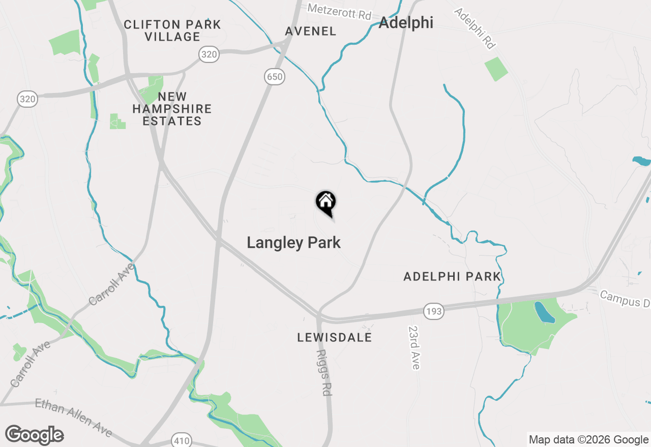 Map of 1709 Langley Way, Hyattsville, MD 20783