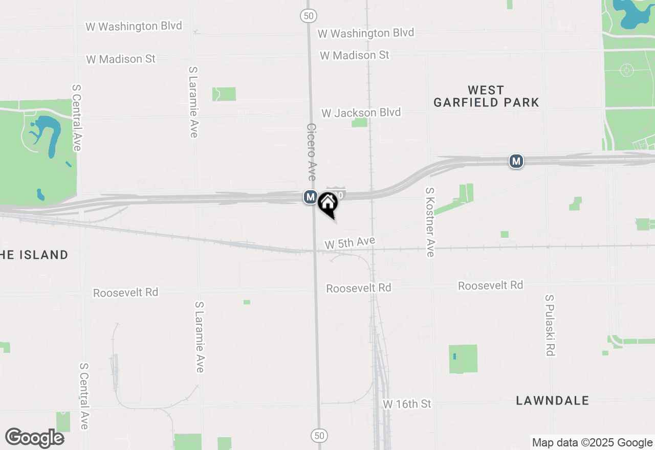 Map of 4730 W Arthington Street, Chicago, IL 60644