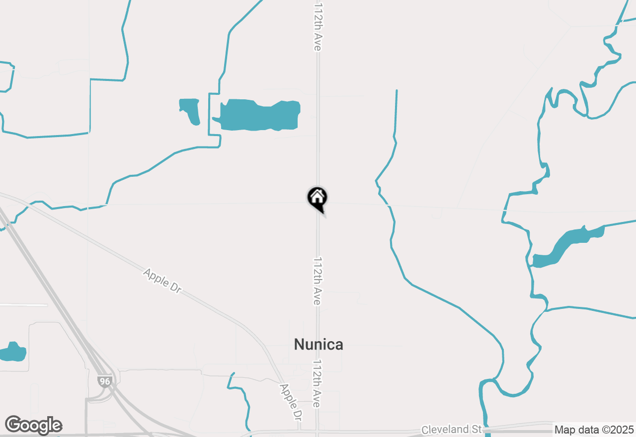 Map of 17543 112th Avenue, Nunica, MI 49448