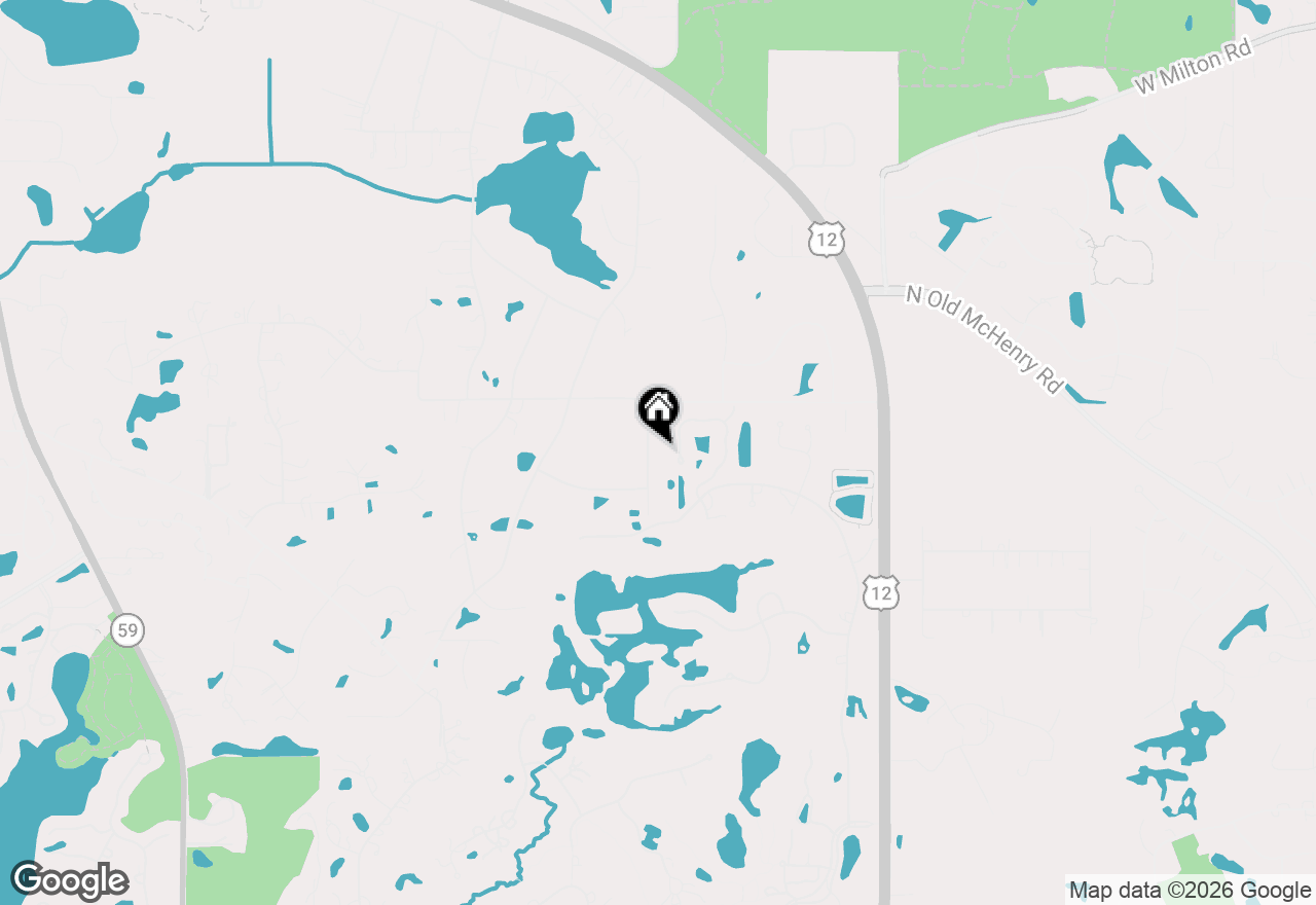 Map of 425 Greenwood Lane, Barrington, IL 60010
