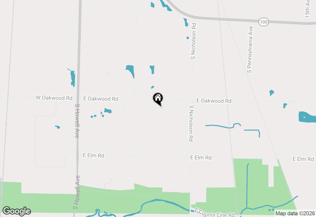 Map of 10365 S Kelly Dr, Oak Creek, WI 53154