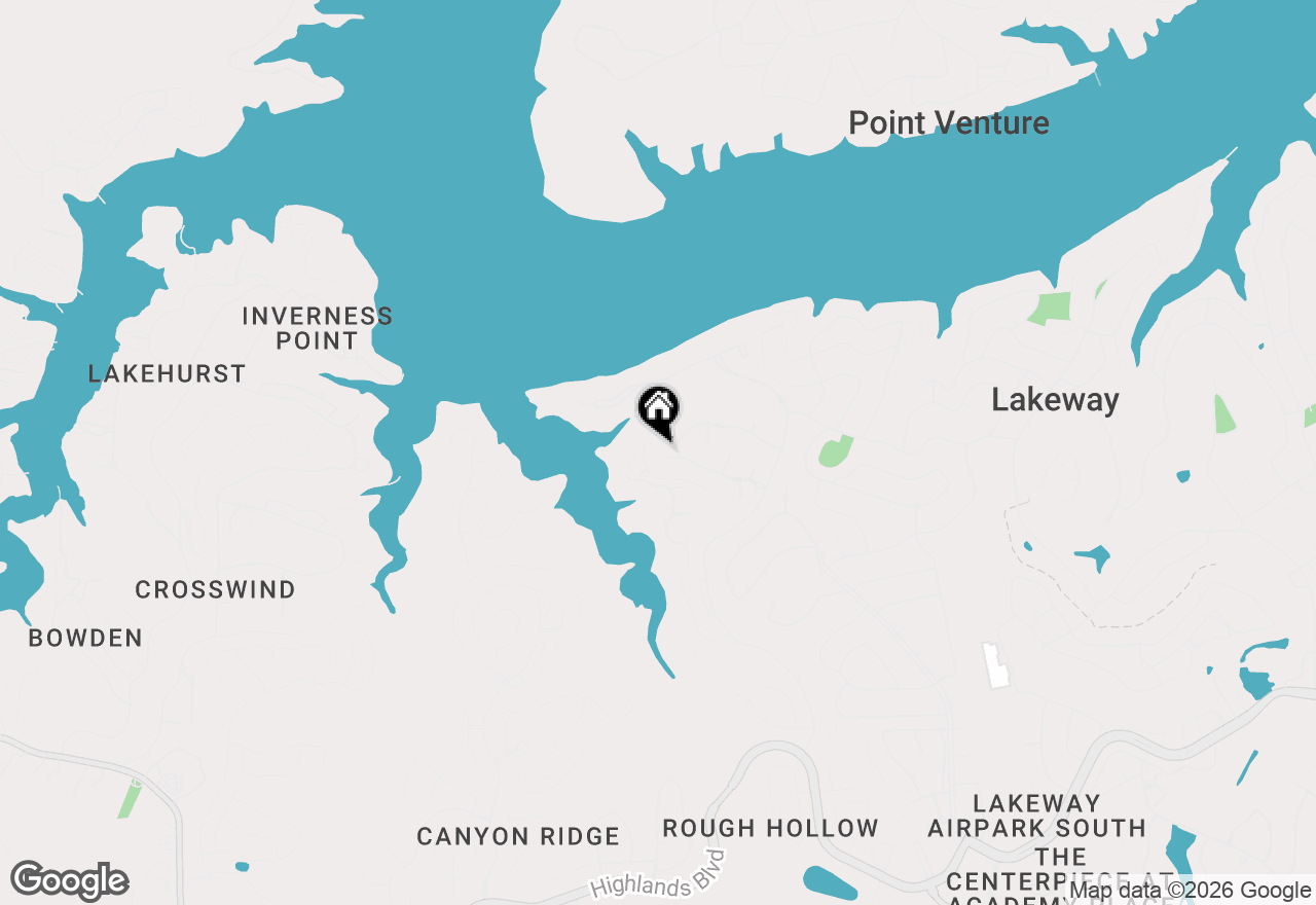 Map of 316 Martinique Pass, Austin, TX 78734