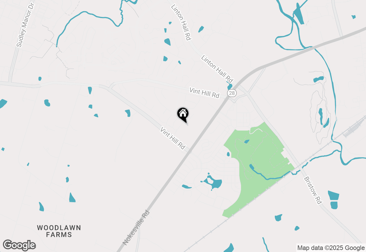 Map of 10505 Blazing Star Loop, Bristow, VA 20136