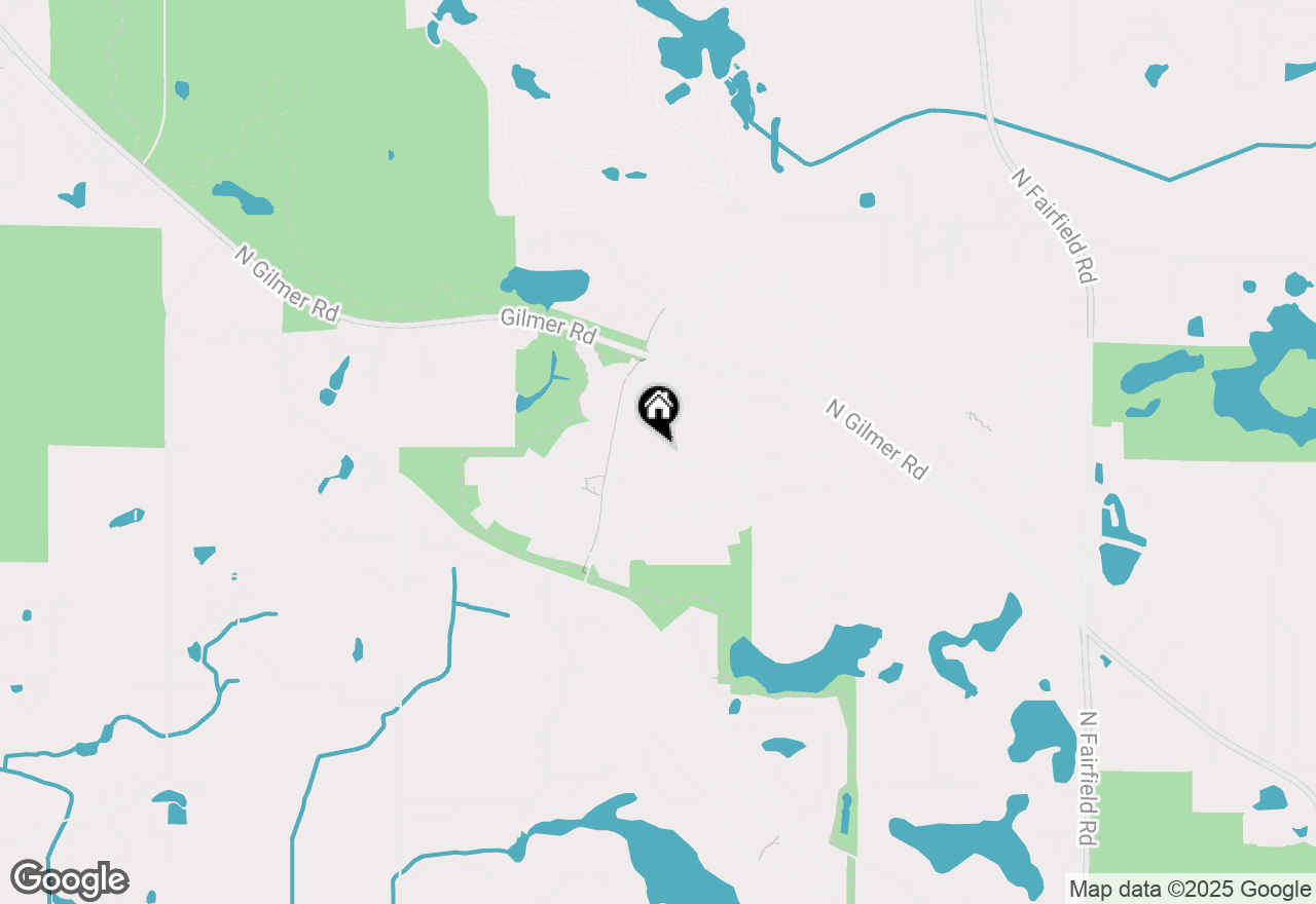 Map of 2511 Bluewater Drive, Wauconda, IL 60084