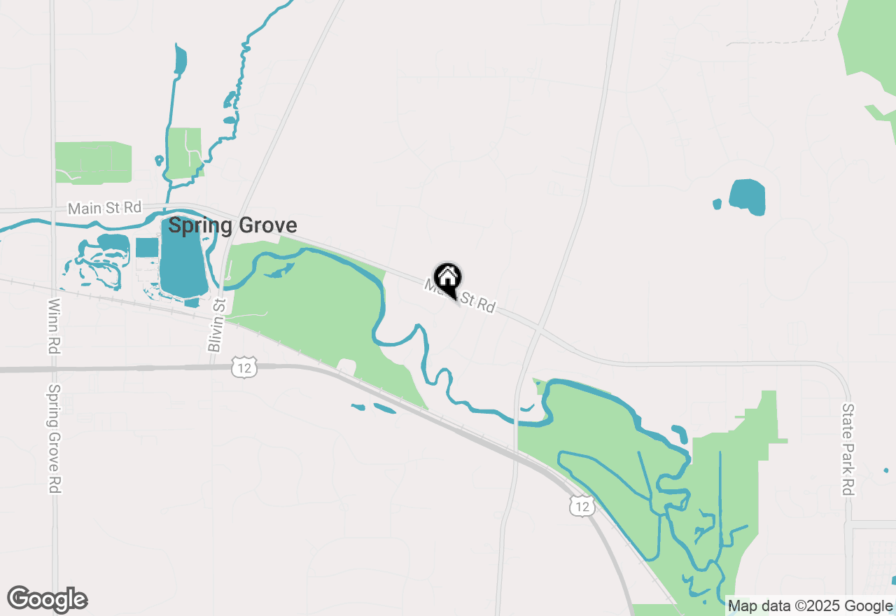 Map of 7710 Ravina Drive, Spring Grove, IL 60081