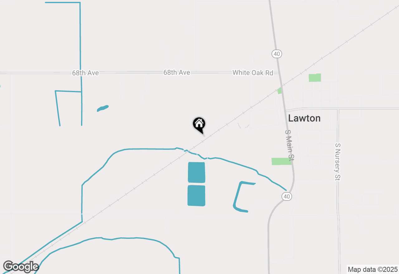Map of 710 Ewing Road, Lawton, MI 49065