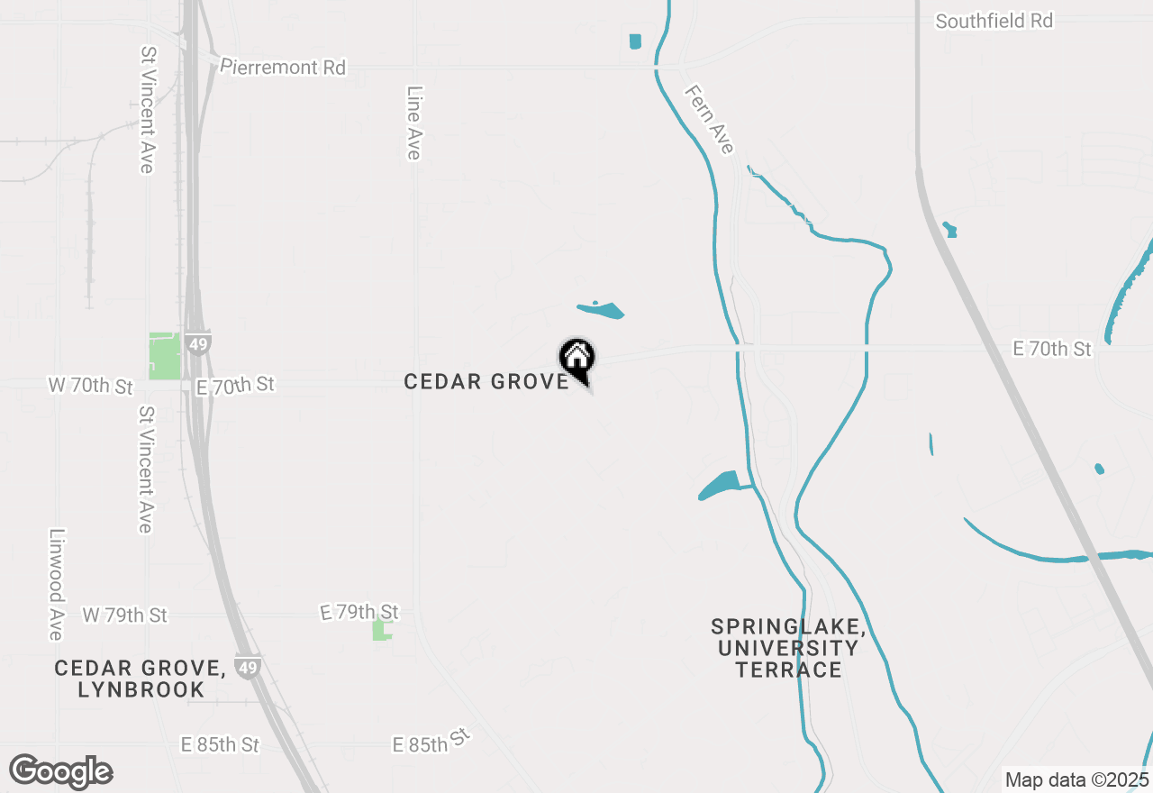 Map of 7040 Creswell Road, Shreveport, LA 71106