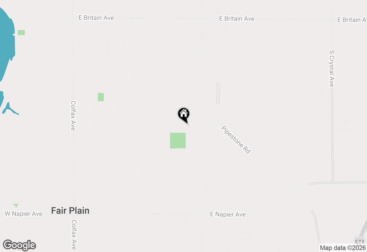 Map of 1166 Hurd Avenue, Benton Harbor, MI 49022