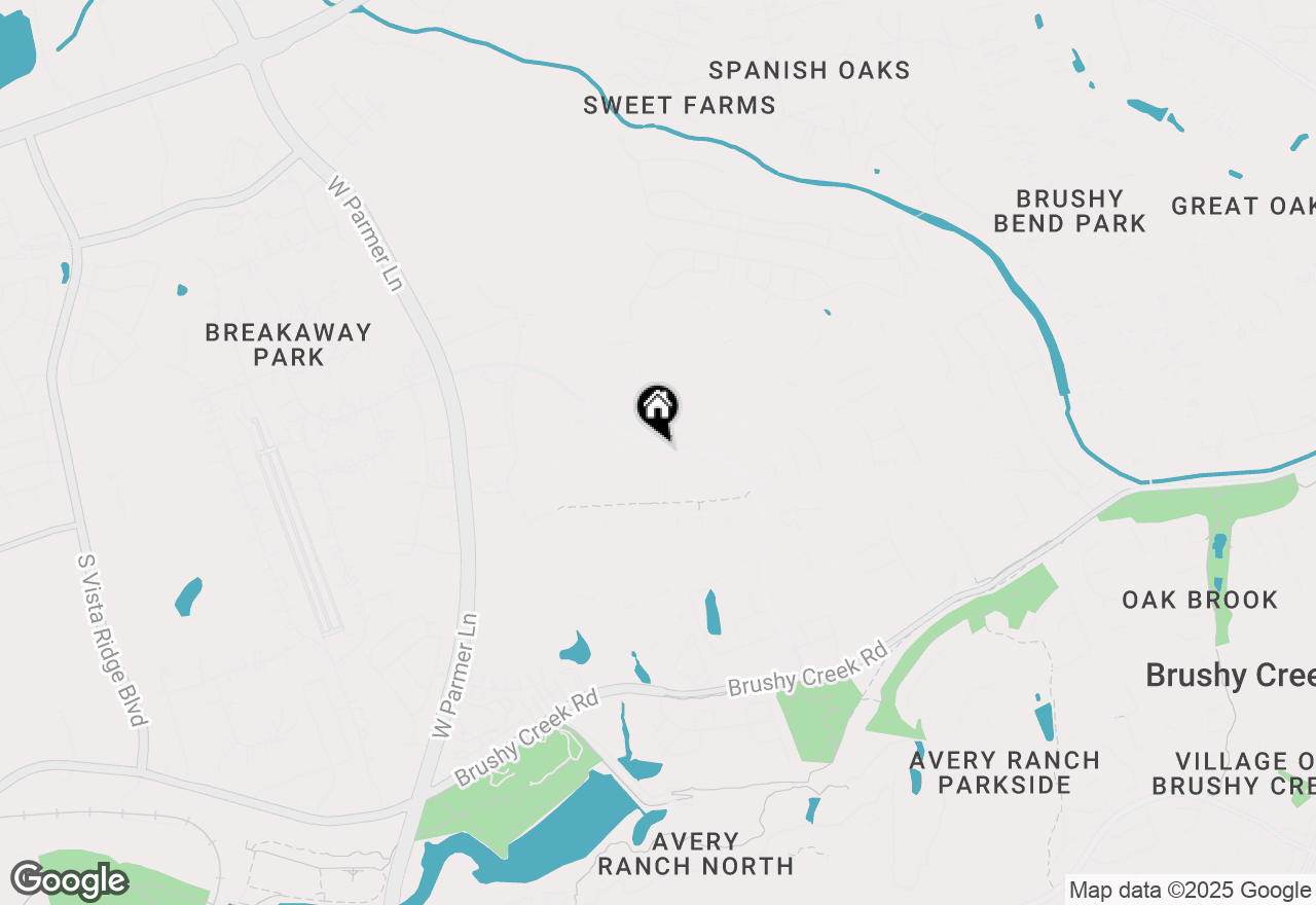 Map of 101 Saddle Ridge Dr, Cedar Park, TX 78613