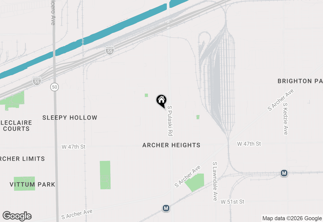 Map of 4436 S Komensky Avenue, Chicago, IL 60632