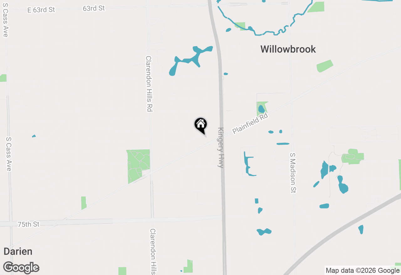 Map of 113 Holly Avenue, Darien, IL 60561