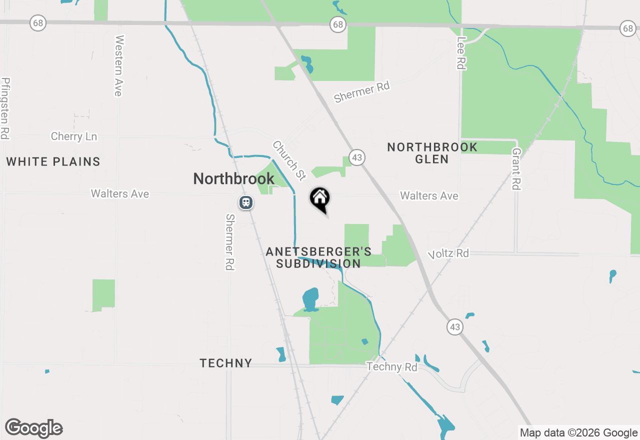 Map of 1443 Church Street, Northbrook, IL 60062
