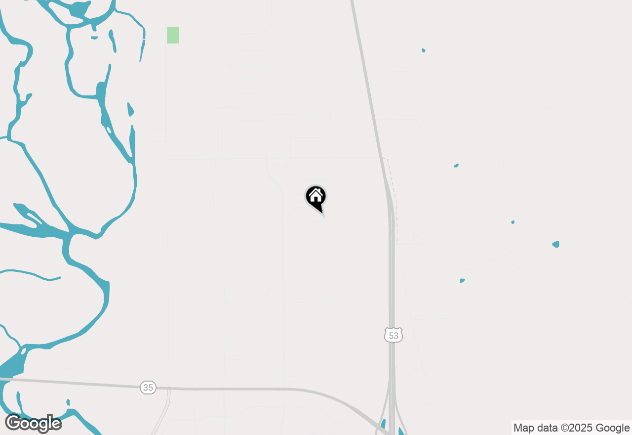 Map of 1643 Red Clover St, Holmen, WI 54636