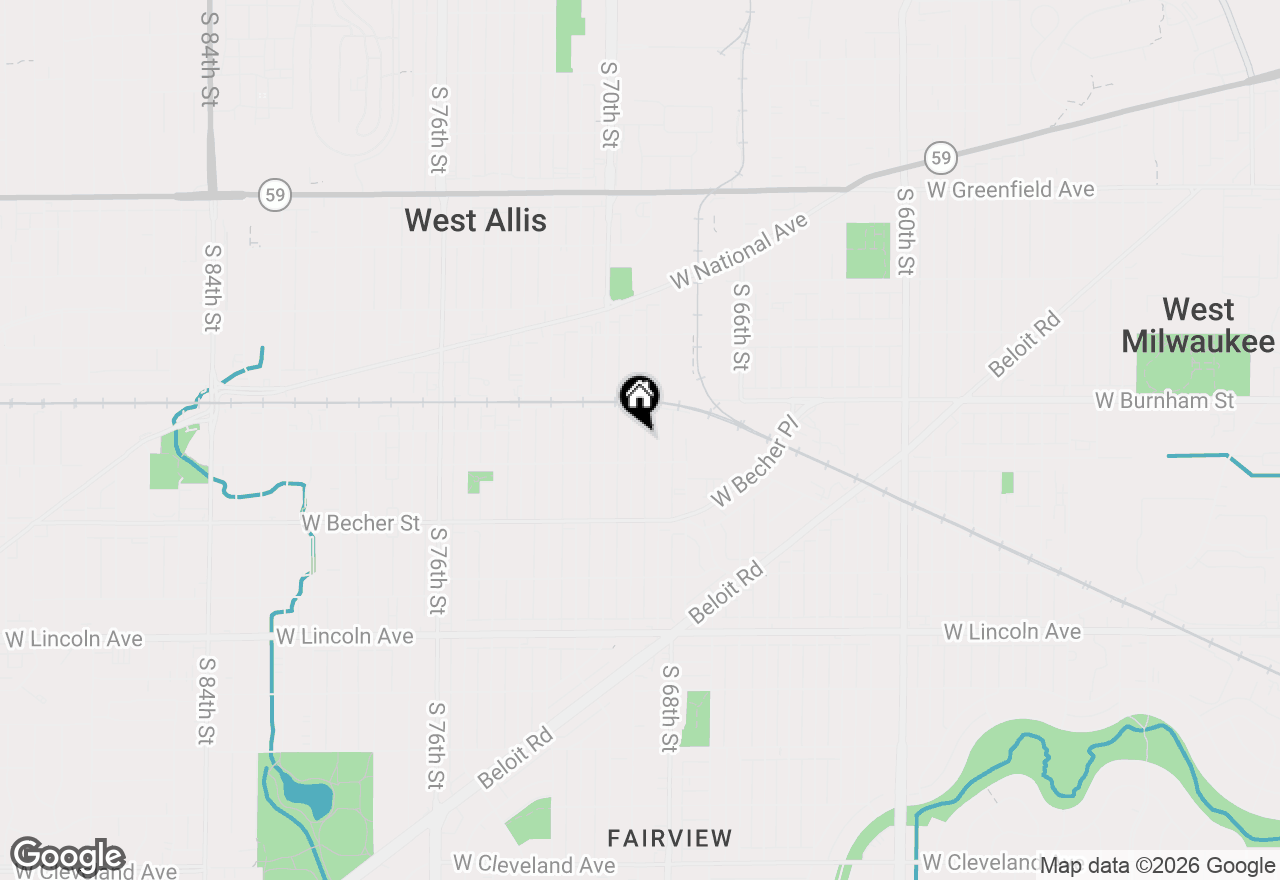 Map of 1946 S 69th St, West Allis, WI 53219