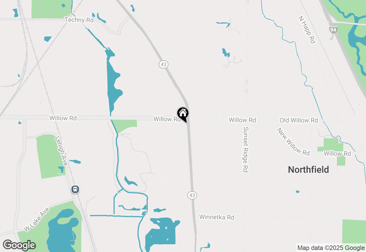 Map of 2700 Summit Drive #208, Glenview, IL 60025