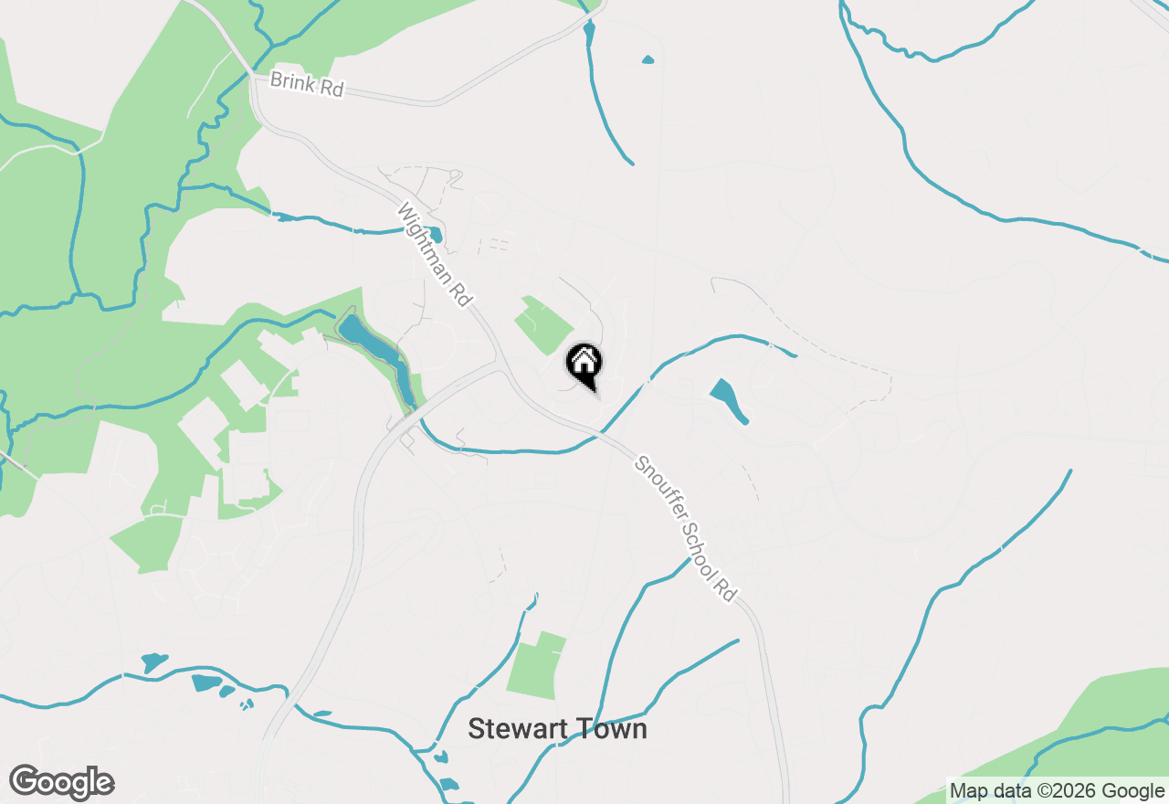 Map of 20333 Pleasant Ridge Drive, Gaithersburg, MD 20886