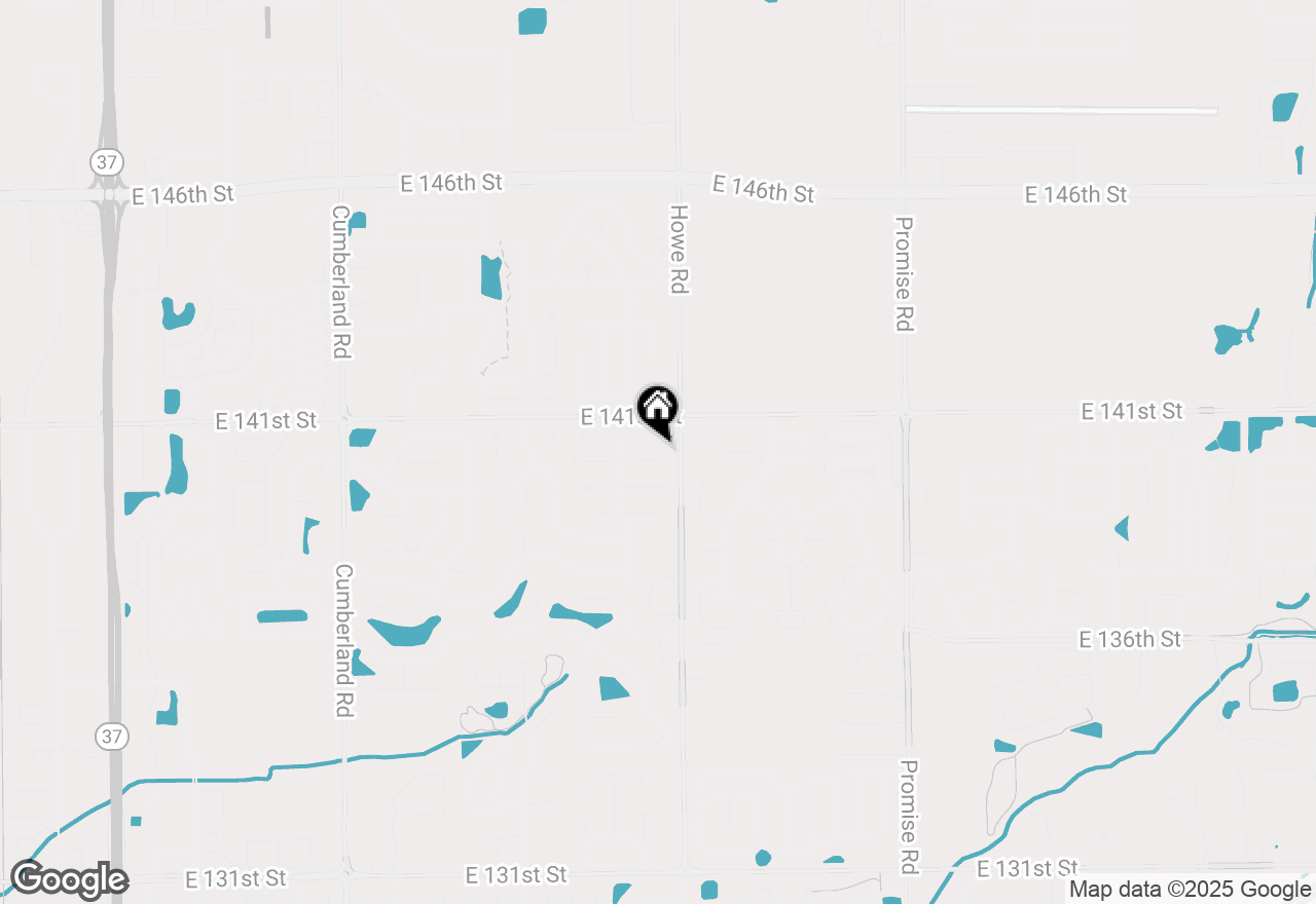 Map of 10414 Bicknell Circle, Fishers, IN 46038