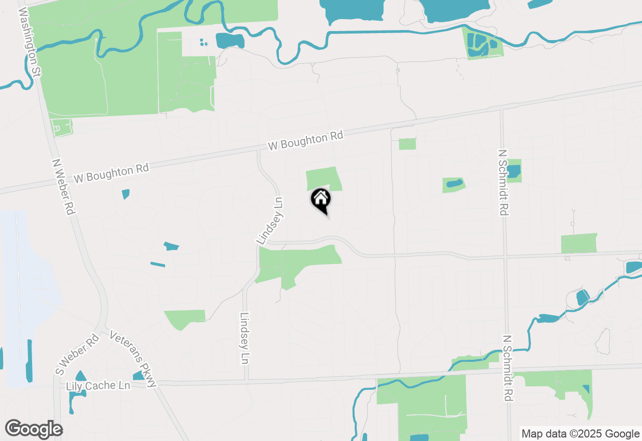 Map of 181 Hillside Drive, Bolingbrook, IL 60440