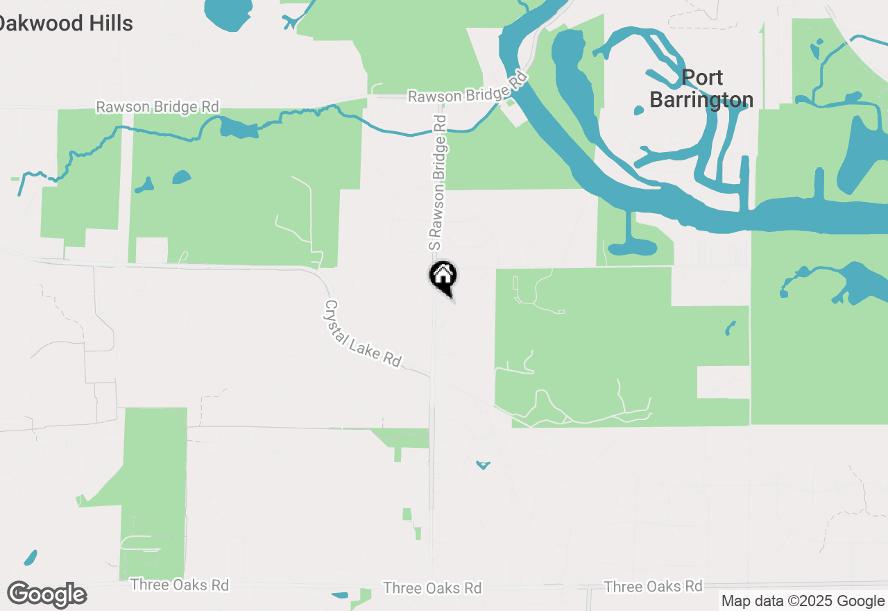 Map of 6704 S Rawson Bridge Road, Cary, IL 60013