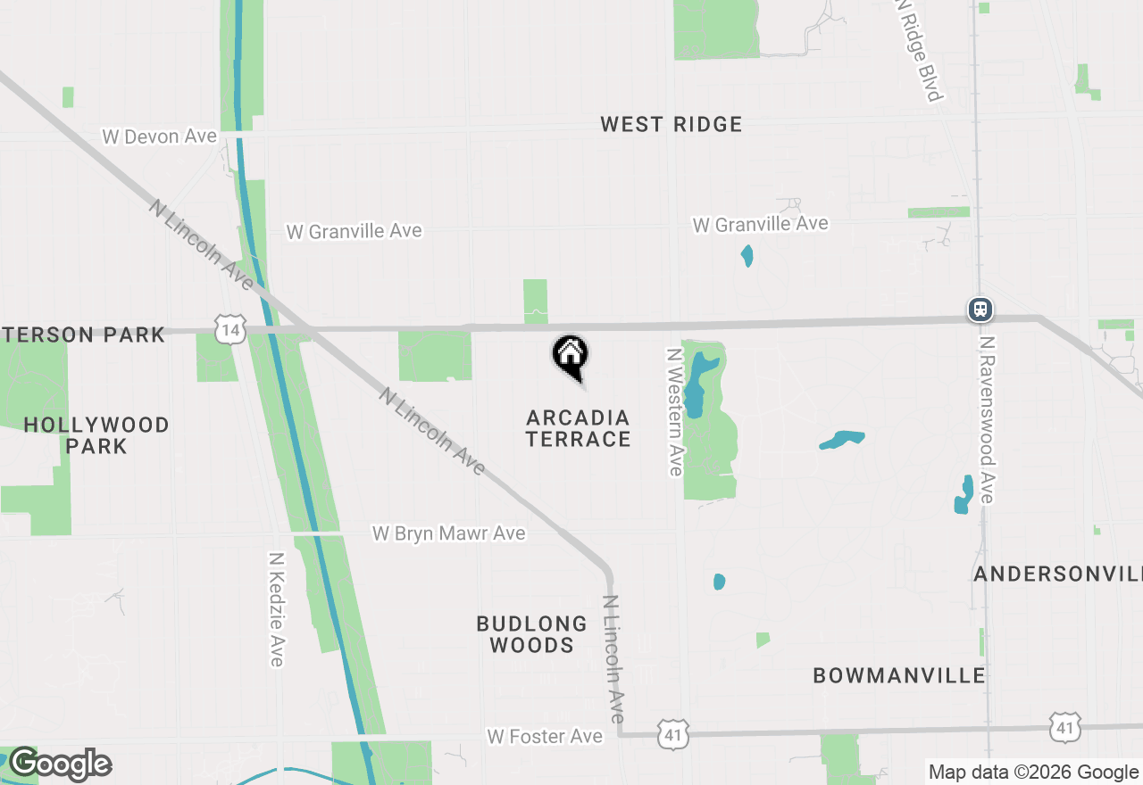 Map of 5846 N Rockwell Street, Chicago, IL 60659