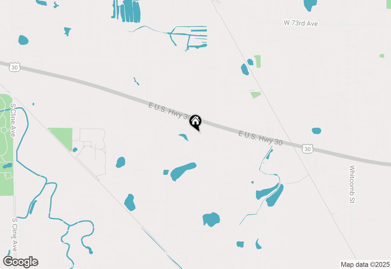 Map of 1820 Burning Bush Court, Crown Point, IN 46307