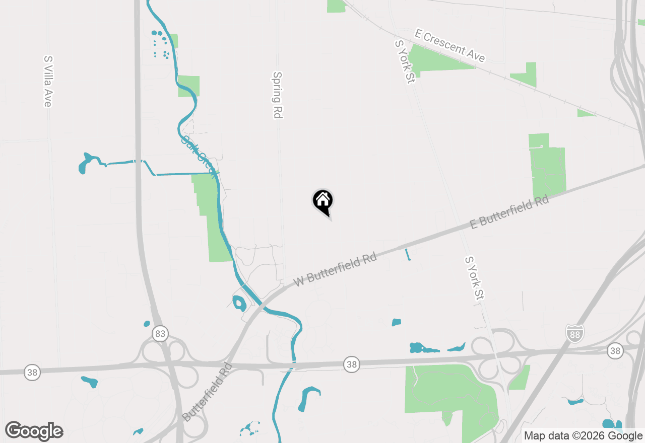 Map of 936 S Mitchell Avenue, Elmhurst, IL 60126