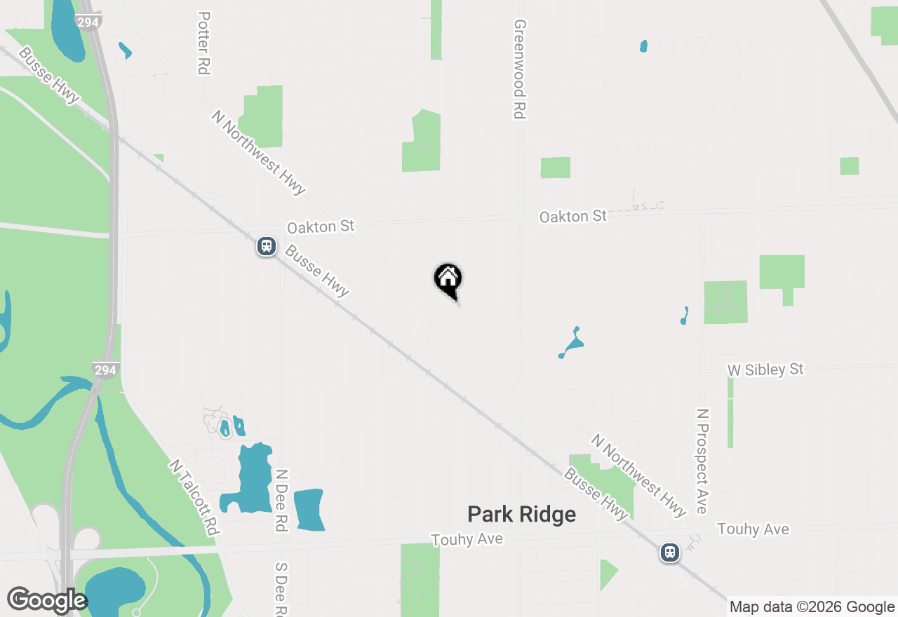 Map of 751 N Northwest Highway, Park Ridge, IL 60068