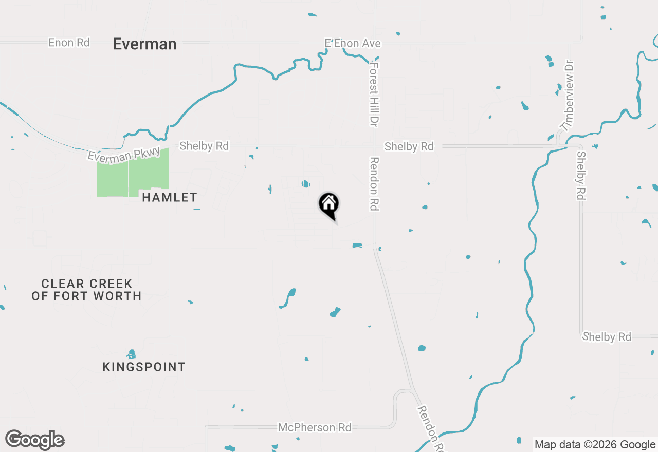 Map of 3149 Maple Orchard Lane, Fort Worth, TX 76140