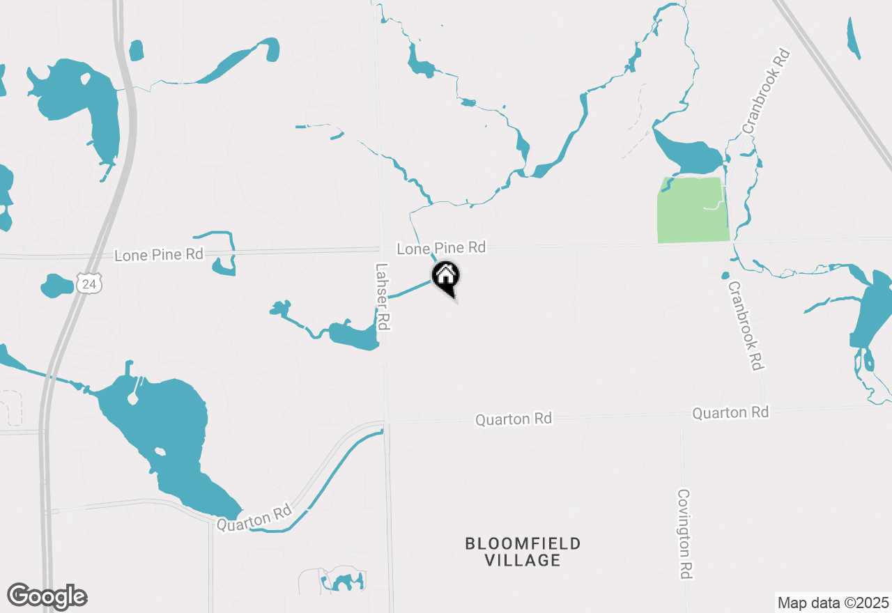 Map of 711 Kennebec Ct., Bloomfield Hills, MI 48304