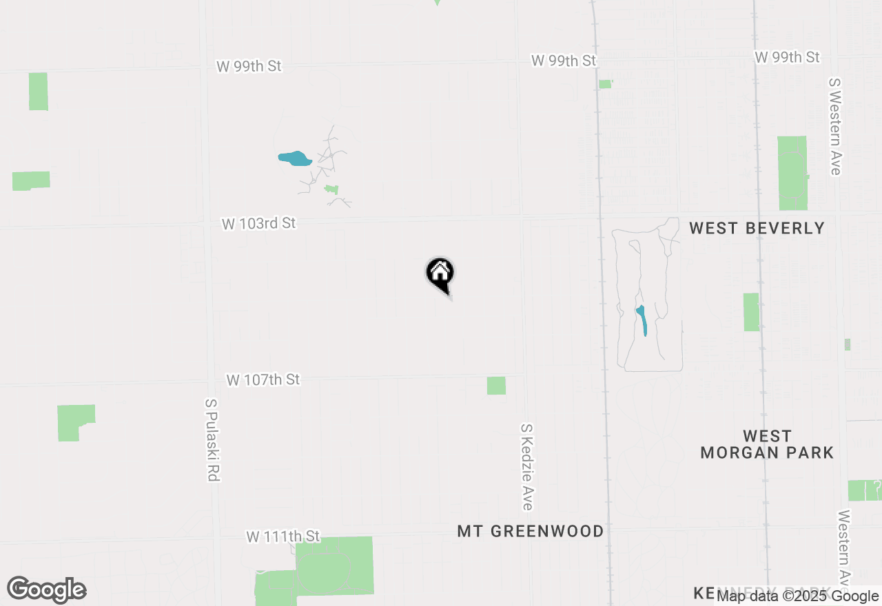 Map of 10504 S Homan Avenue, Chicago, IL 60655