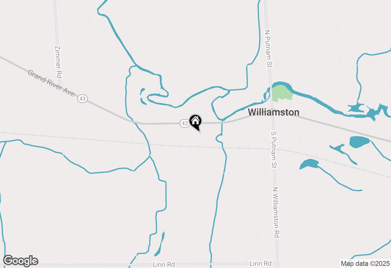 Map of 875 W Grand River #46, Williamston, MI 48895